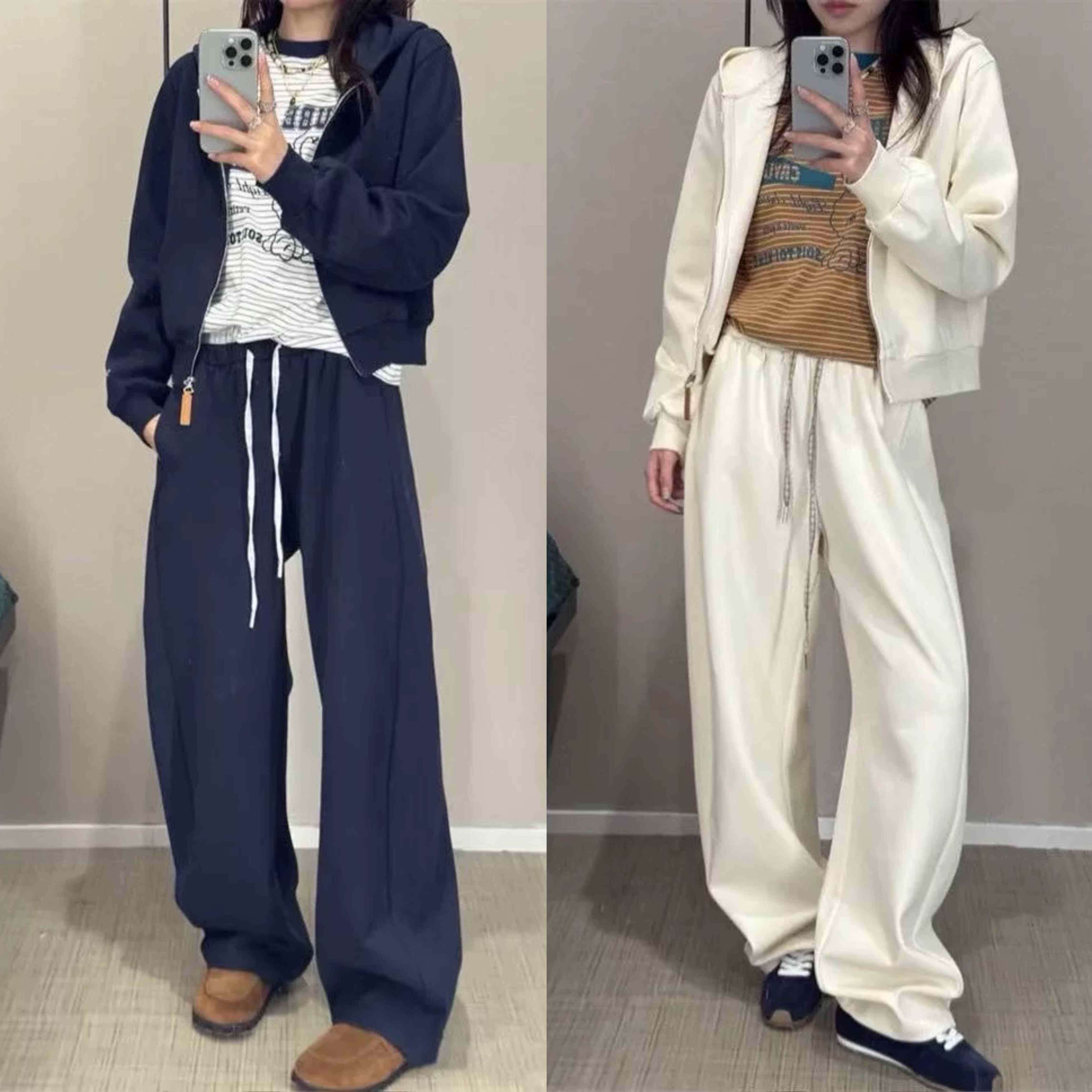 Cay神裤！25早秋新~解构设计感~双腰头格纹拼接~抽绳弯刀裤休闲裤,女装/女士精品,休闲裤,淘宝优惠券,粉丝福利购,淘宝优惠卷