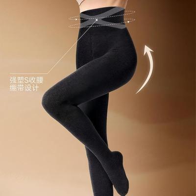 【高货】黑绷带暖冬连裤袜?加厚FY2043