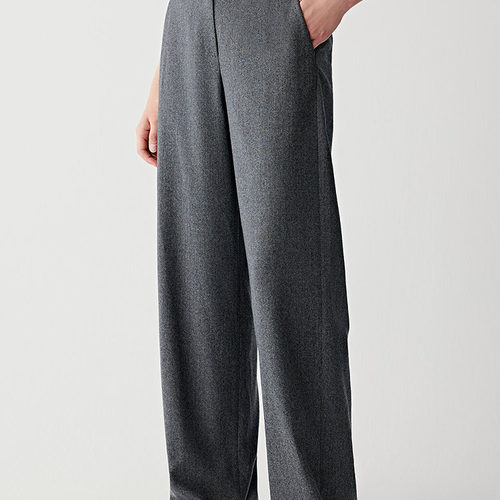 【明星同款】法兰绒直筒裤BY1984