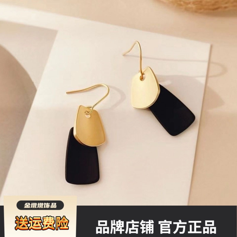 韩版时尚ins风耳环女简约小众设
