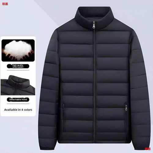 断码捡漏品牌新款轻薄款羽绒棉服男立领连帽短款清仓处理保暖外套