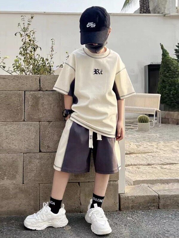 男童夏装套装2026新款儿童休闲运动两件套中大童短袖夏季衣服洋气