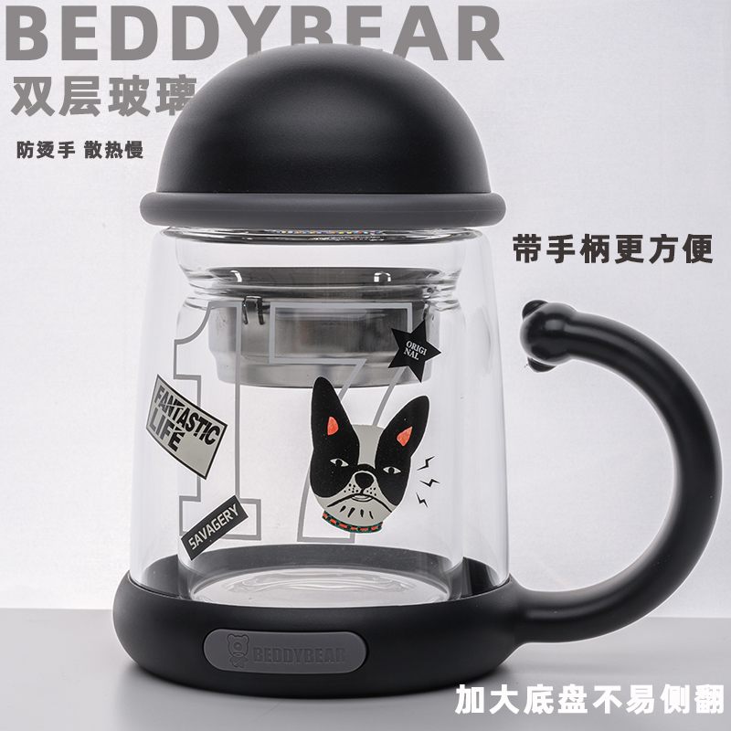 BEDDYBEAR/杯具熊玻璃杯