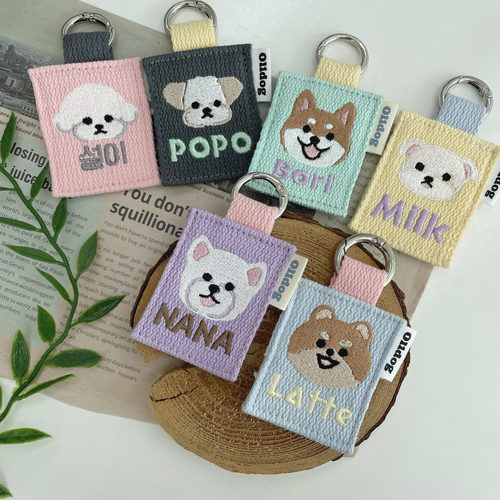OL1DOG狗狗名牌定制刺绣纯棉织带