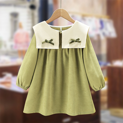 宝宝卫衣裙春秋款连衣裙女童裙子