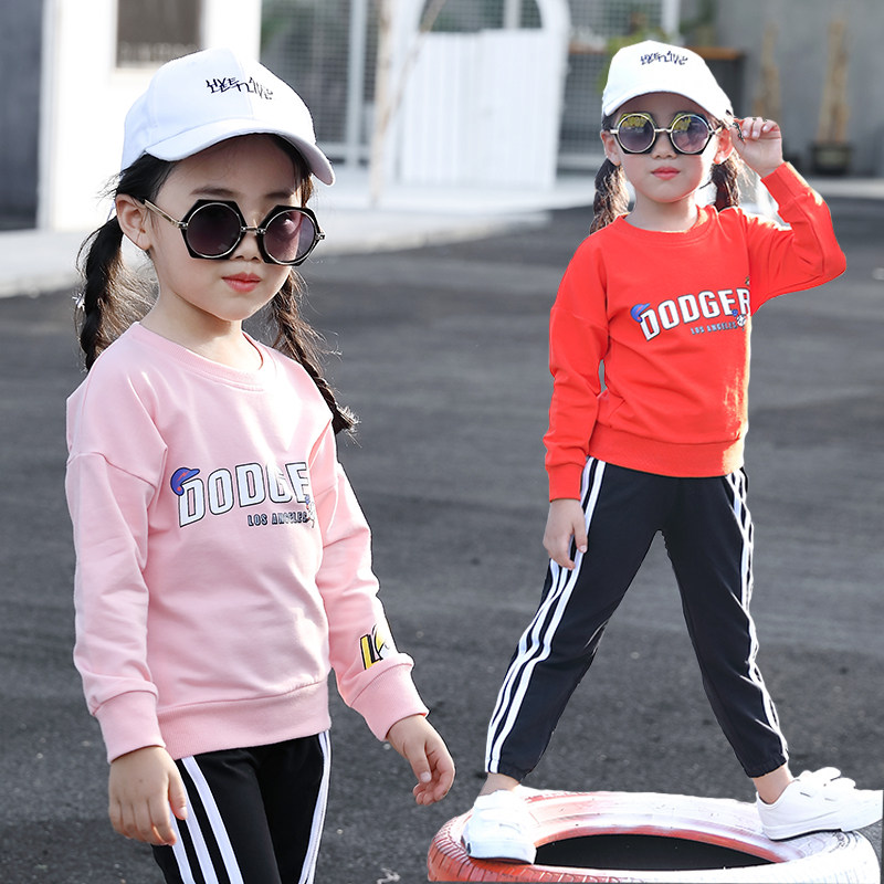 女童卫衣2021新款宝宝长袖打底衫韩版潮女孩洋气纯棉春秋时尚T恤|msdalam kategori Kanak-kanak/Bayi/Keluarga dipasang, sweater/Fleece - dari Buy2taobao.com untuk memberikan perkhidmatan ejen Taobao profesional membeli