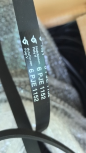 适用松下洗衣机皮带XQG100-EG13S电机皮带XQG100-N13S 6PJE1152