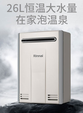 Rinnai/林内REU-A1620WD/A2024WD/A2426WD(K)-CH燃气热水器室外机