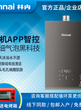 林内超细气泡水伺服强排机热水器