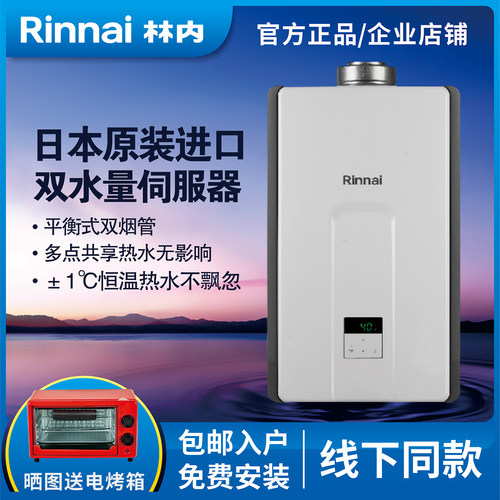 林内平衡式热水器VC2024FF进口机
