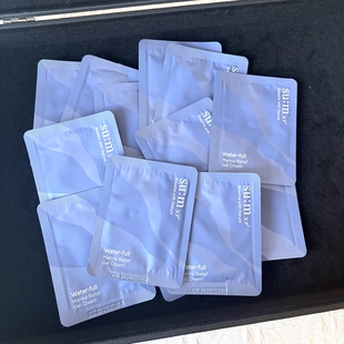 韩国SUM37°苏秘呼吸惊喜水分啫喱面霜小样1ml水漾沁润水凝 正品