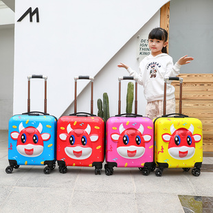 定制20寸儿童行李箱小熊黄人登机旅行男女宝宝万向轮密码小孩拉杆