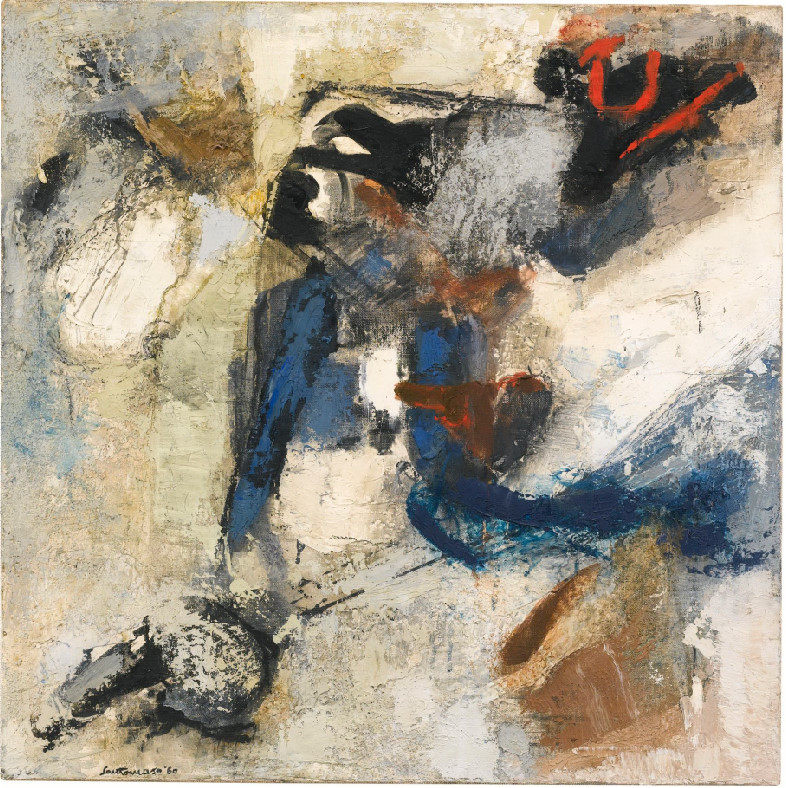 yc409【意大利】朱塞佩·桑托马索(giuseppe santomaso)抽象绘画