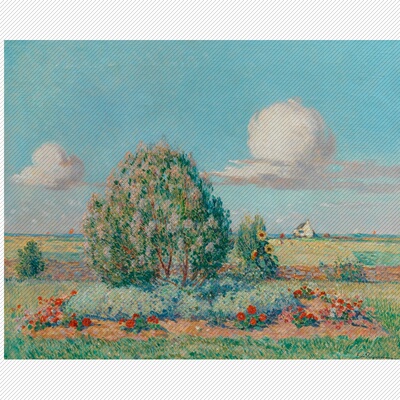 YC260【法国】（Ferdinand  Loyen  Du  Puigaudeau）油画图库