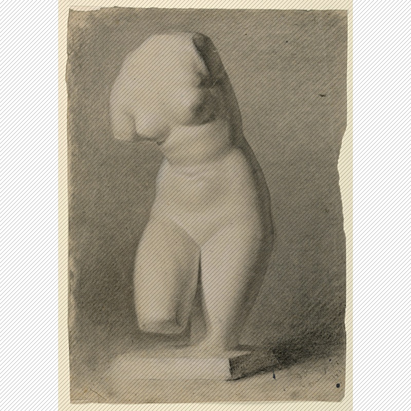 M653【美国】（Daniel Huntington）素描、速写、画稿网传图库