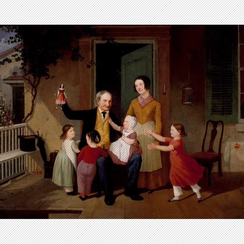 K827【美国】古德温·克隆尼（Goodwyn Clonney）油画网传图库