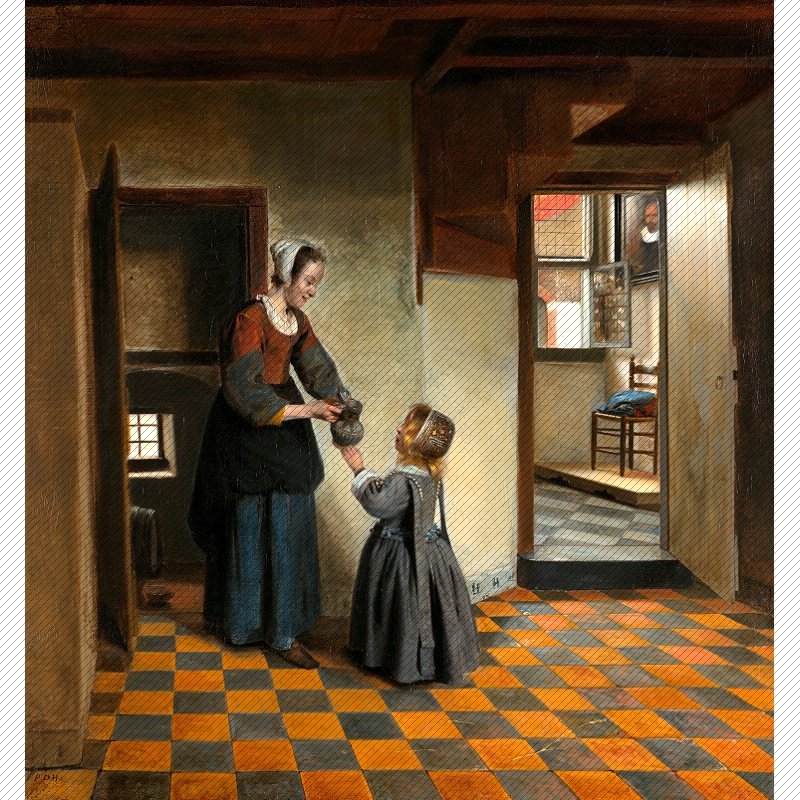 t362【荷兰】彼得 ·德·霍赫(pieter de hooch)油画网传图库