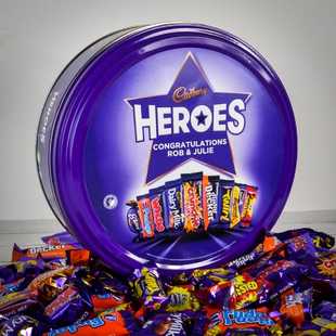 Advent Chocolate Calendar巧克力情人节 Heroes 英国Cadbury