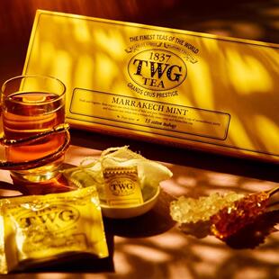 新加坡TWG经典原叶盒装袋泡红绿下午茶棉袋tea王品同款盒1盒15包