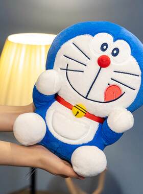 哆啦A梦毛绒玩具机器猫公仔