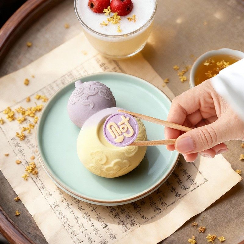 2026春节寓意福發财葫芦慕斯模具