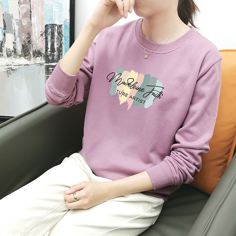 无帽卫衣春秋新款宽松insbf