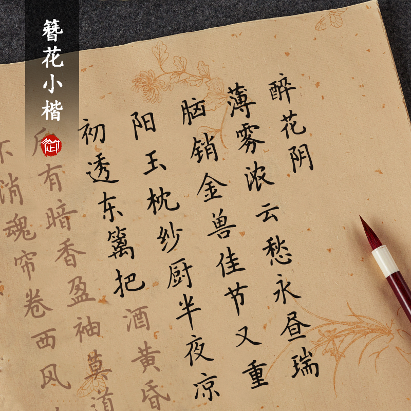 经文手抄心经专用练习唐诗宋词软笔练字帖静心描红书法楷书临帖宣纸