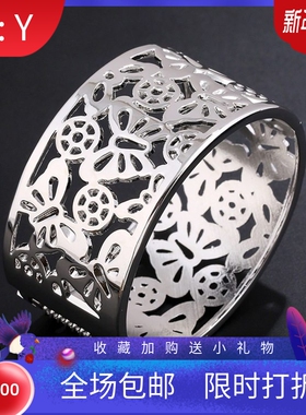 欧美风镂空蝴蝶现货手环新品