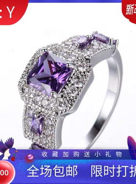 新款亚马逊女士精美戒指 欧美风简约