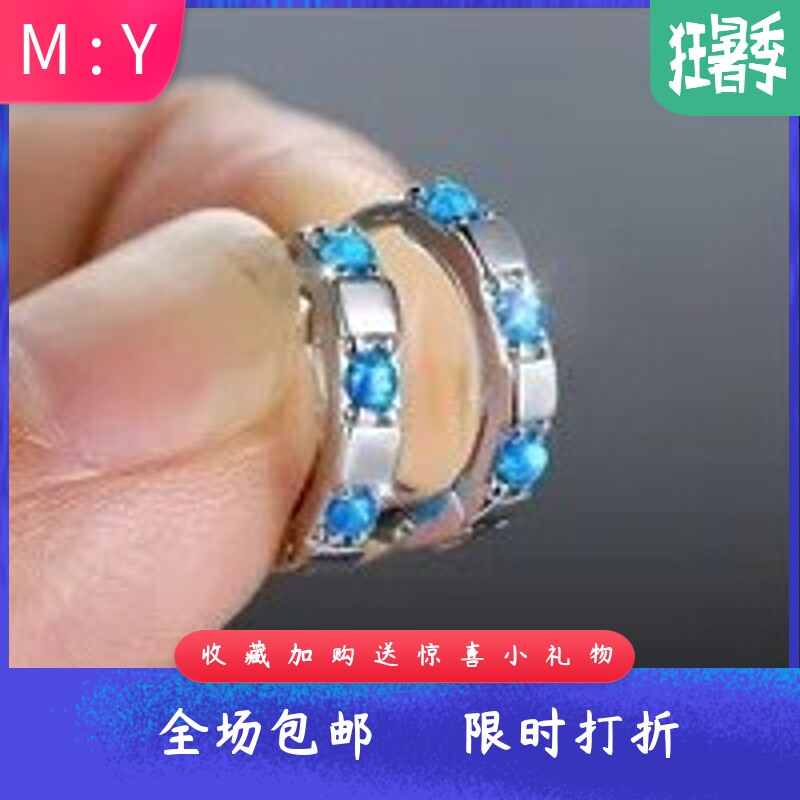新款跨境圆形微镶三颗澳宝圈圈耳扣高级感冷淡风个性新潮百搭款