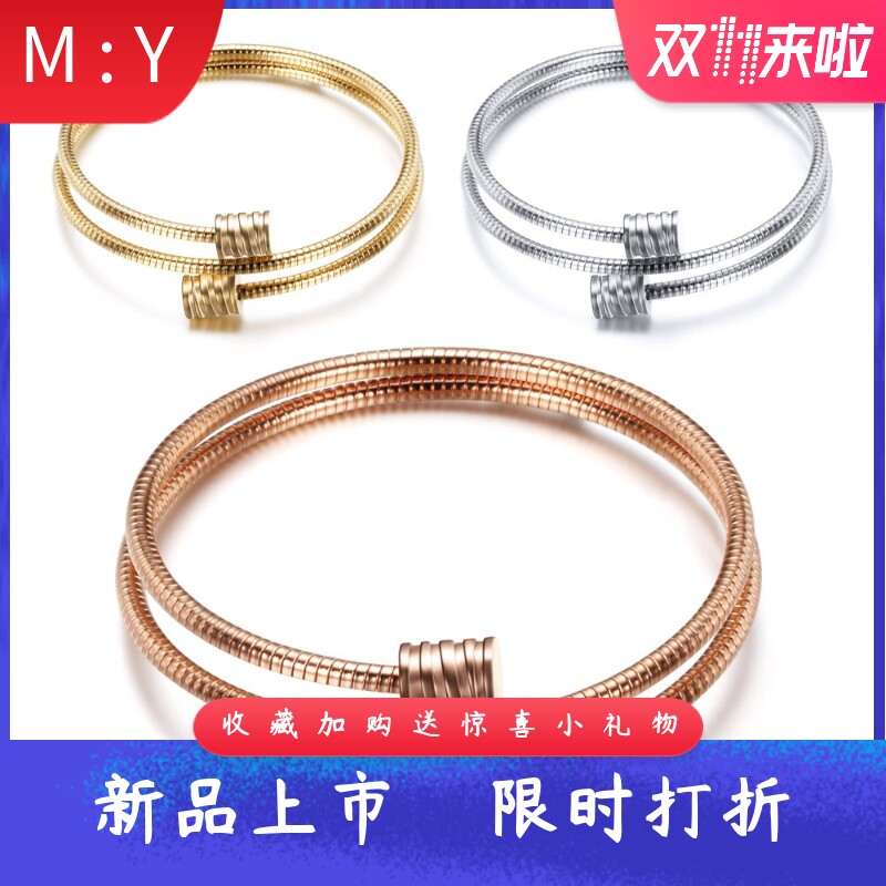 欧美双层3MM电缆线简约304不锈钢