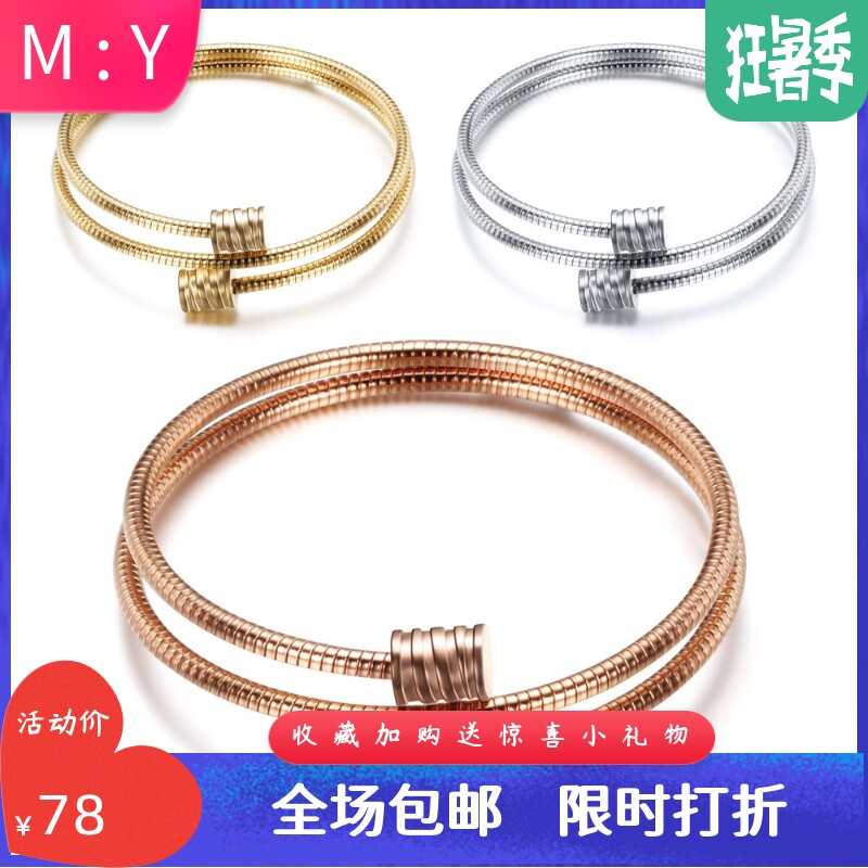 欧美双层3MM电缆线简约304不锈钢