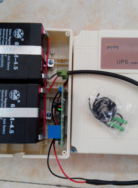 直流24VUPS阿尔卡诺平开门机储备电源电池备用电八字开门器蓄电瓶