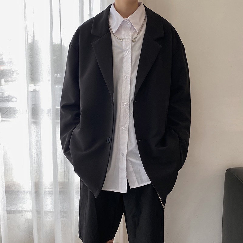 港风春款男西装外套便服单西韩版外套小西服Y19P55,男装西服,星座1013-1