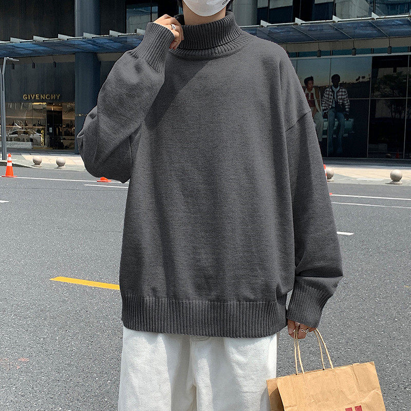 M-8xl加大码冬款男毛衣高领加厚保暖打底针织衫外套胖哥M60,男装针织衫/毛衣,星座1013-1