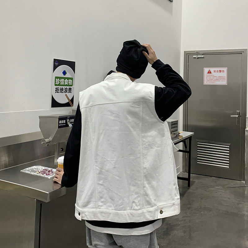 港风春韩版男立领马甲背心工装大口袋单排扣无袖坎肩外套MJ23P45,男装背心/马甲,星座1013-1