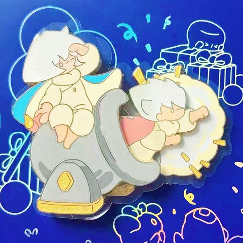 大炮徽章光遇7周年纪念礼盒大