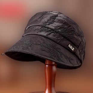 【油丝香云纱鸭舌帽】女士防晒防风保暖显脸小时尚百搭dz270