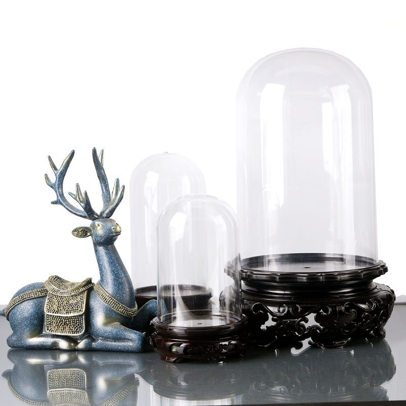 圆形防尘罩亚克力佛像工艺品罩