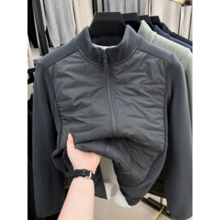 秋冬90鸭绒立领轻便羽绒服户外抗寒保暖男款抓绒衣外套夹克男上衣