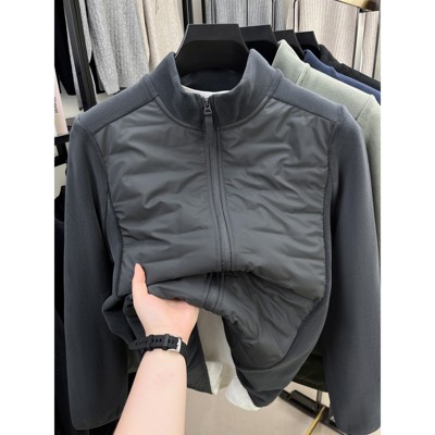 秋冬90鸭绒立领轻便羽绒服户外抗