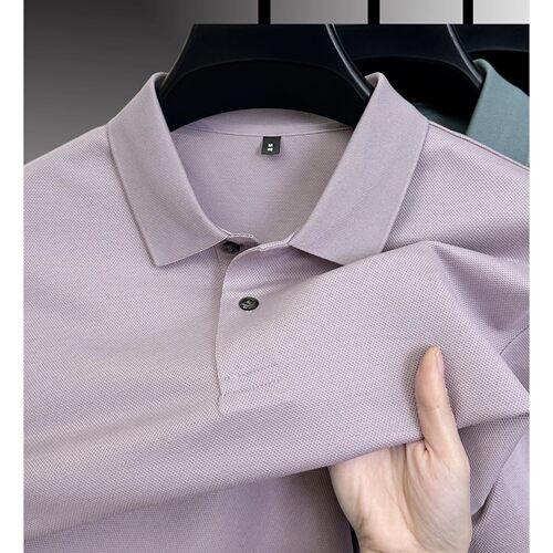 优选！精梳全棉~短袖t恤男士夏季新款100%双丝光长绒棉翻领POLO衫