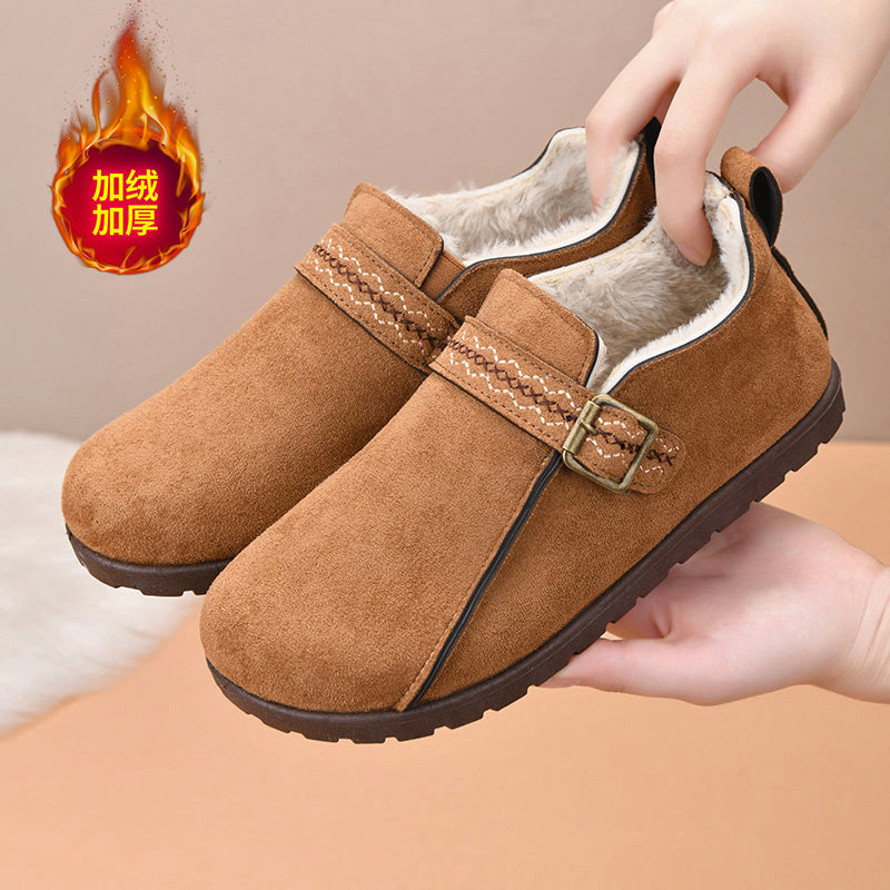 老北京棉鞋女冬季加绒保暖勃肯鞋软底加厚防滑妈妈鞋棉靴休闲防寒,女鞋,棉鞋,淘宝优惠券,粉丝福利购,淘宝优惠卷