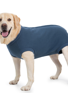 大狗衣服秋冬装新款金毛拉布拉多中大犬型胖狗全包加绒保暧四脚衣