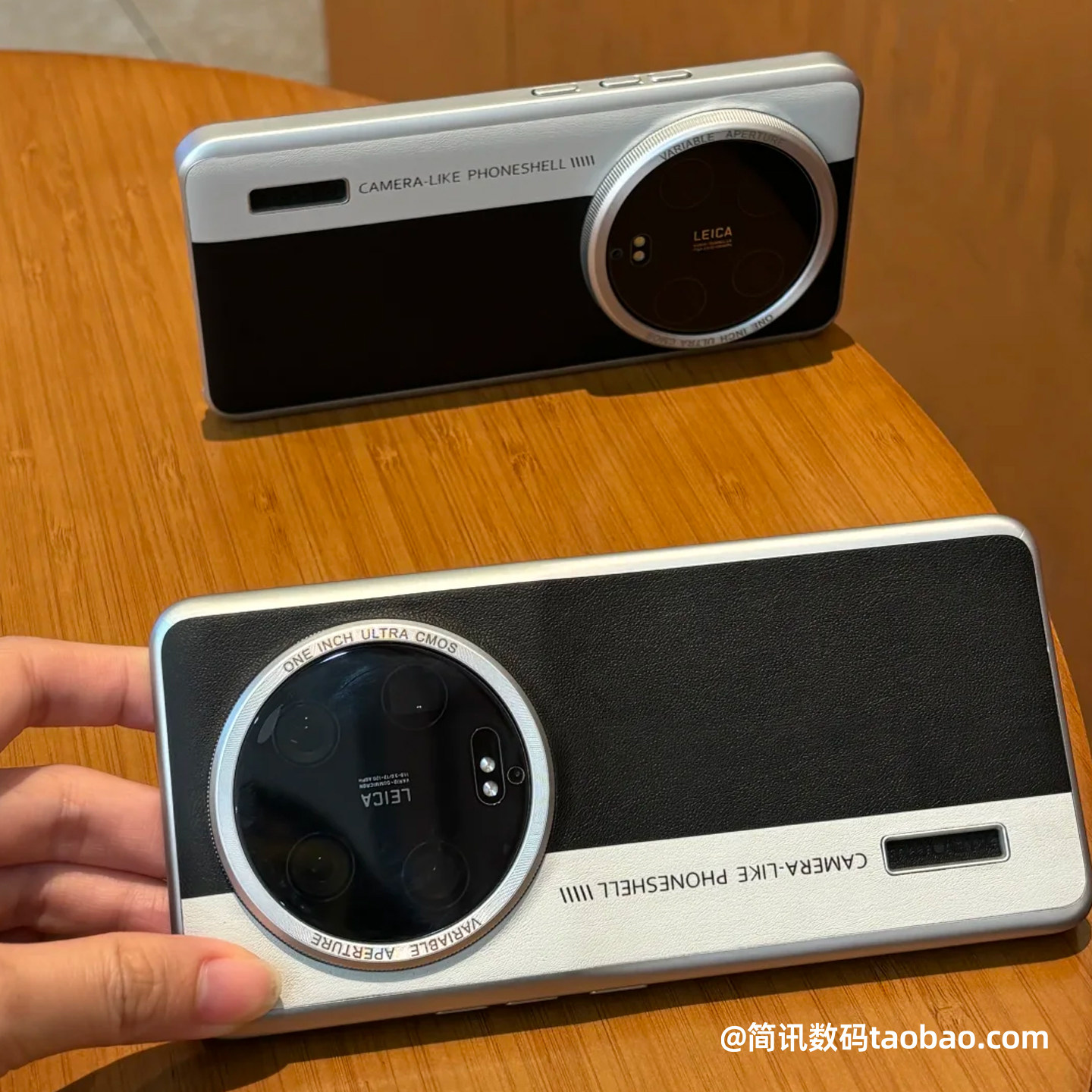 黑色素皮纹拼接相机壳适用小米17Ultra徕卡版手机壳15Ulltra/14Ultra超薄电镀磨砂13U/12U大孔硬壳三包边