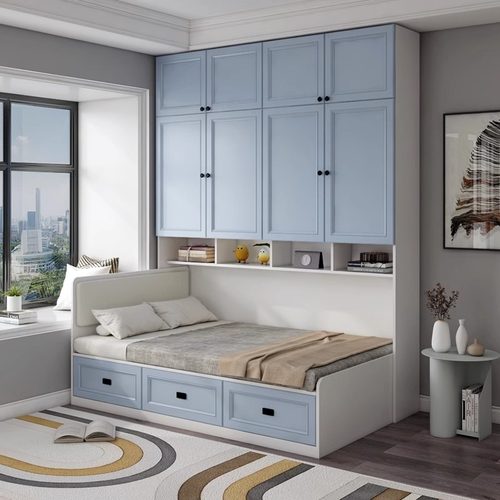 定制儿童床榻榻米床衣柜床一体