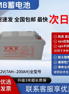 PMB蓄电池LCPA/PC12V7AH12A17A24A33A38A40A65A100A120A150A200AH