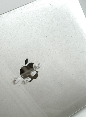Kiki的白日梦小狗天使旋转苹果满天星亚克力MacBookproair保护壳保护套轻薄防磕碰pc材质M1M2新款防摔透气