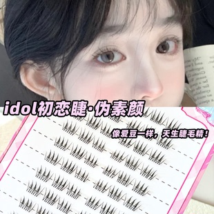 睫博士韩系ACE女团假睫毛爱豆同款 仿真懒人三部曲单簇睫毛上镜