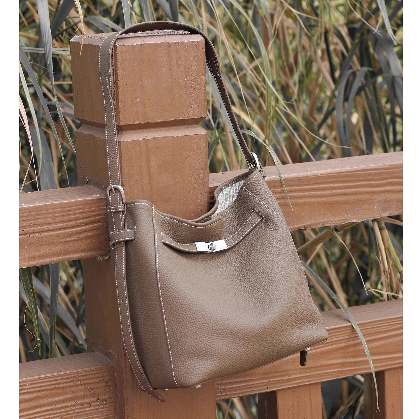 【PIGMISS】头层牛皮凯莉包女单肩斜挎托特包休闲百搭真皮通勤包,箱包皮具/热销女包/男包,托特包,淘宝优惠券,粉丝福利购,淘宝优惠卷